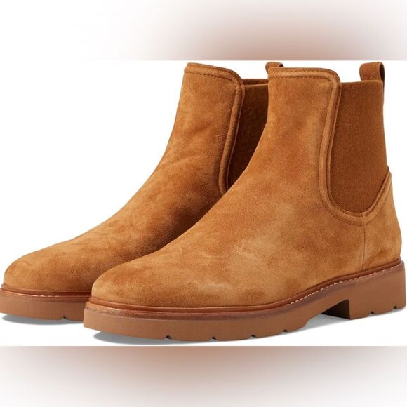 Vince Tan Ankle Boots - Picture 2 of 9